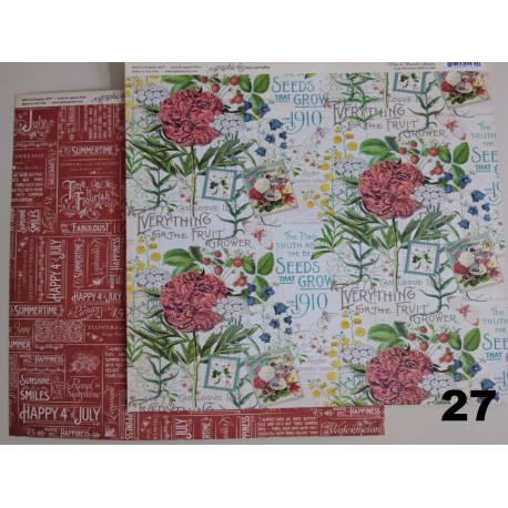 Hoja Graphic45   C/U  27