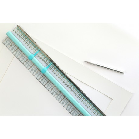 HERRAMIENTA CLEAR RULER REGLA TRANSPARENTE